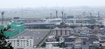 妙見山から見た徳島県鳴門総合運動公園