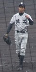 完投勝利を挙げた熊本工・隈部投手