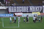 試合前のキッズクリニック