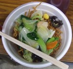 笠松グルメ「かた焼きそば」
