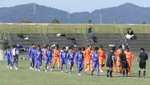 試合前の挨拶