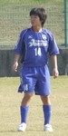 先制ゴールを決めた藤本