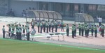 桑島小学校金管バンド部による演奏