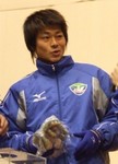 恥ずかしがり屋の岡本選手