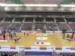 岸和田市総合体育館メインスタンドからの眺め