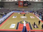 岸和田市総合体育館入場口からの眺め