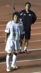 Jリーグデビューを果たしたFW大西