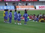 選手も参加した少年サッカーイベント