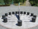 「花見の丘」の日時計