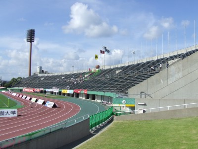 阿波渦日記 桜島と鴨池陸上競技場