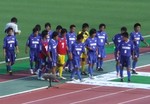 徳島県国体U-16の選手たち