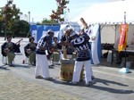 美馬市民デーイベント「三味線もちつき」