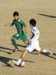 左サイドを駆け上がるガンバのエースFW大塚