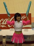 チア主導の応援練習