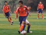 愛媛FCジュニアユースの練習試合