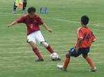 中盤でのマッチアップ