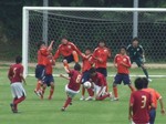 松山工のFK