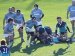 5トライ目を狙うクボタの攻撃