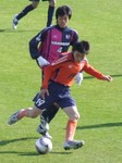 ワントップを務めた愛媛FW堀内