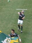 試合前のファンサービス