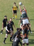 ラインアウトの攻防