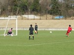 洲本の5人目を止めた讃岐GK堀之内