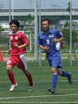 1点を返した大阪ガスのFW3番