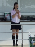 Jリーグ特命PR部女子マネージャーの足立梨花さん