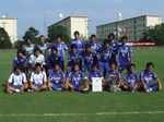 2010年、天皇杯出場記念写真