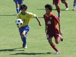 中盤での競り合い