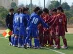 試合開始前の挨拶