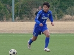 最終ラインを統率した吉野川のDF茨木