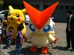 ピカチュウとビクティニ