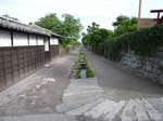 武家屋敷の街並み