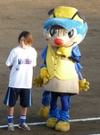 マスコットのミスターインディーも紹介される