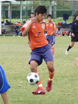 勝ち越しゴールを決めた愛媛MF清川