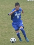 ハットトリックを達成した吉野川のMF葭本