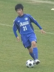 勝ち越し点をアシストした吉野川MF重本