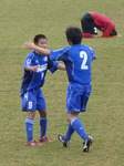 勝者と敗者のコントラスト