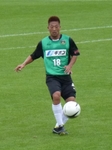 先制点を決めた相模原FW斎藤