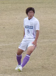 先制点を決めた藤枝MF清水