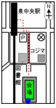ユアテックスタジアム仙台周辺地図